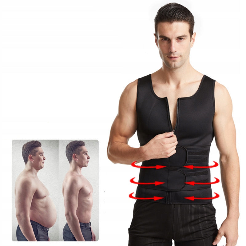 MEN'S VEST NEOPRENE GYM MODELING XXXL EAN (GTIN) 5905369288647