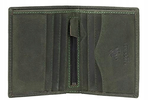 MEN'S WALLET LEATHER BIFOLD OILED LEATHER RFID GIFT MEN'S Brand no brand