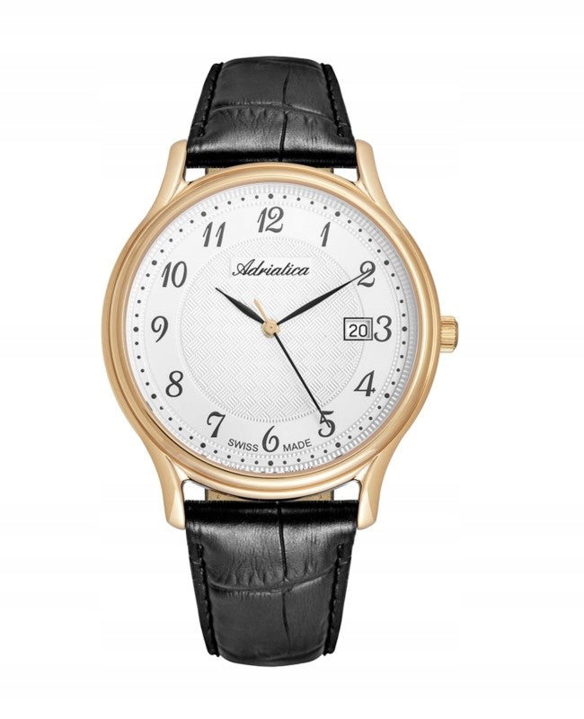 MEN'S WATCH ADRIATICA Sapphire A8000.1223Q +GRAWER