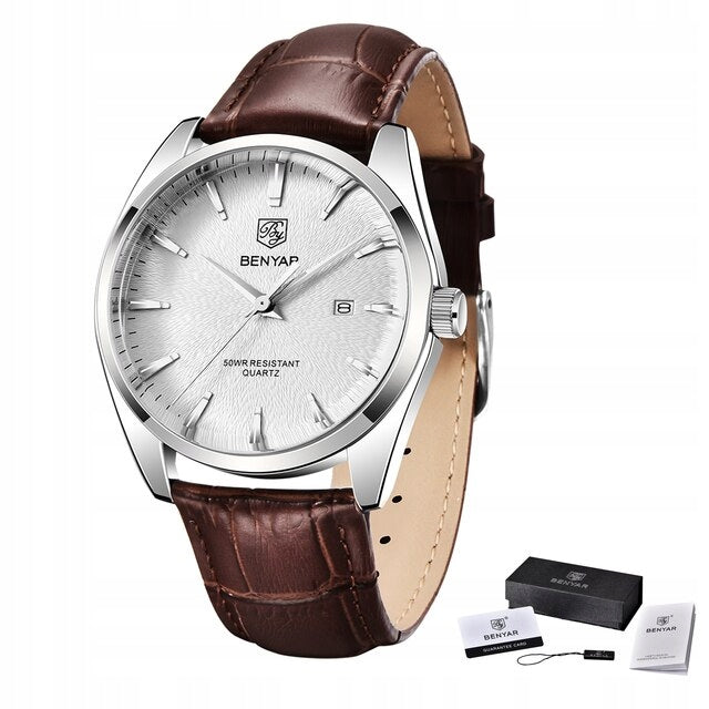 MEN'S WATCH BENYAR CLASSIC DATE BOX