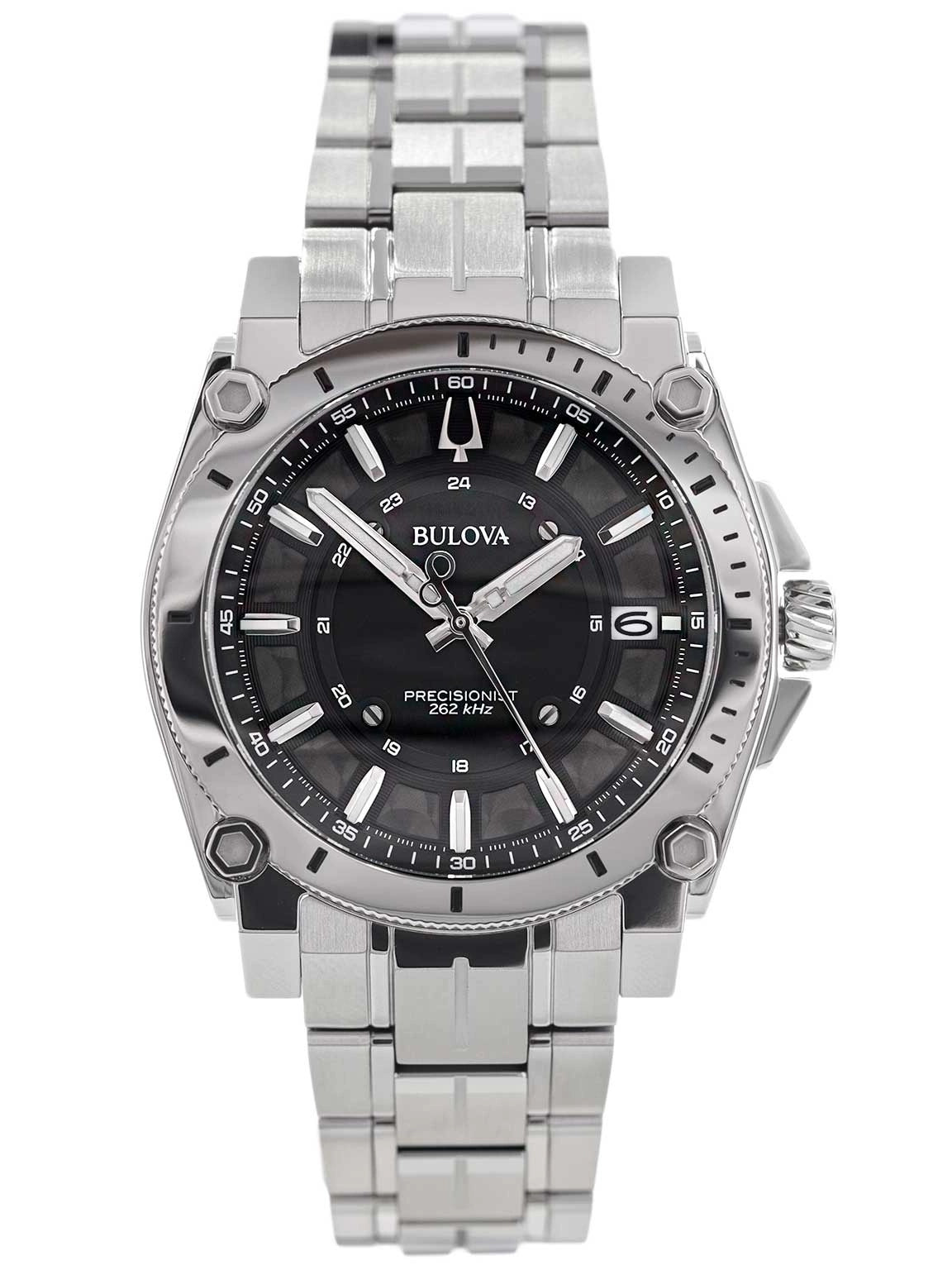 MEN'S WATCH BULOVA 96B417 PRECISIONIST ICON ON SAPPHIRE GLASS BRACELET Brand Bulova