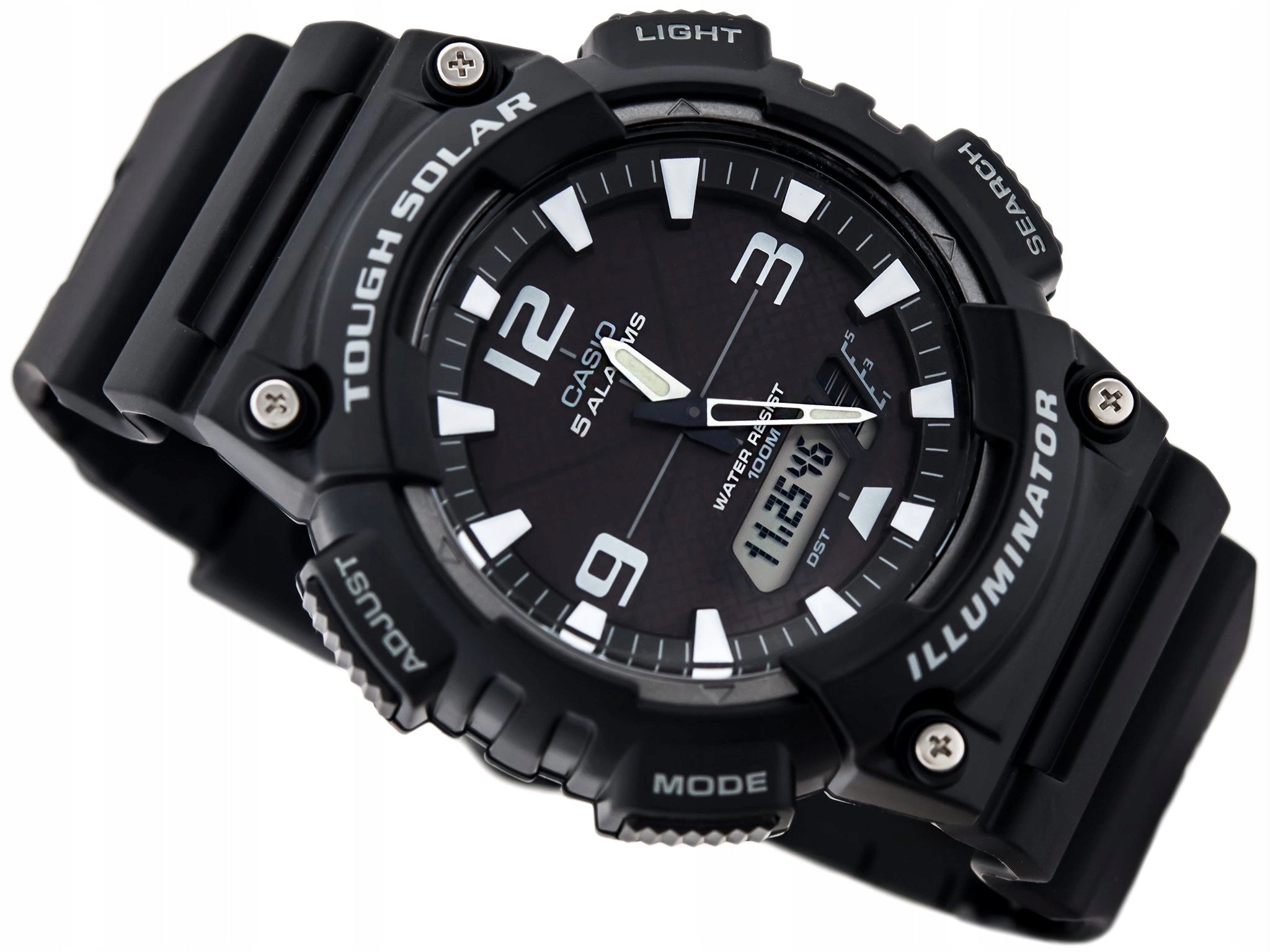 MEN'S WATCH CASIO AQ-S810W 1AV 100M TOUGH SOLAR Batteries included yes