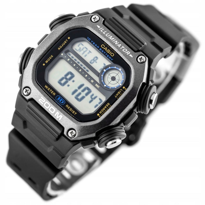 MEN'S WATCH CASIO DW-291HX-1AVDF + BOX + ENGRAVING Brand CASIO