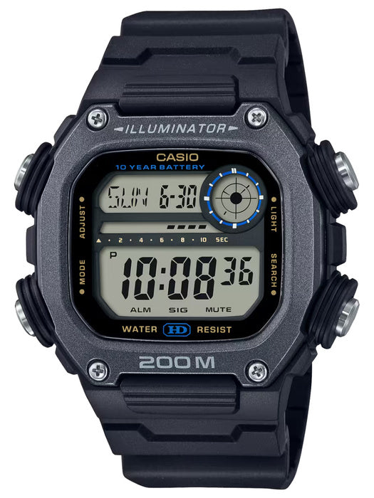 MEN'S WATCH CASIO DW-291HX-1AVDF + BOX + ENGRAVING