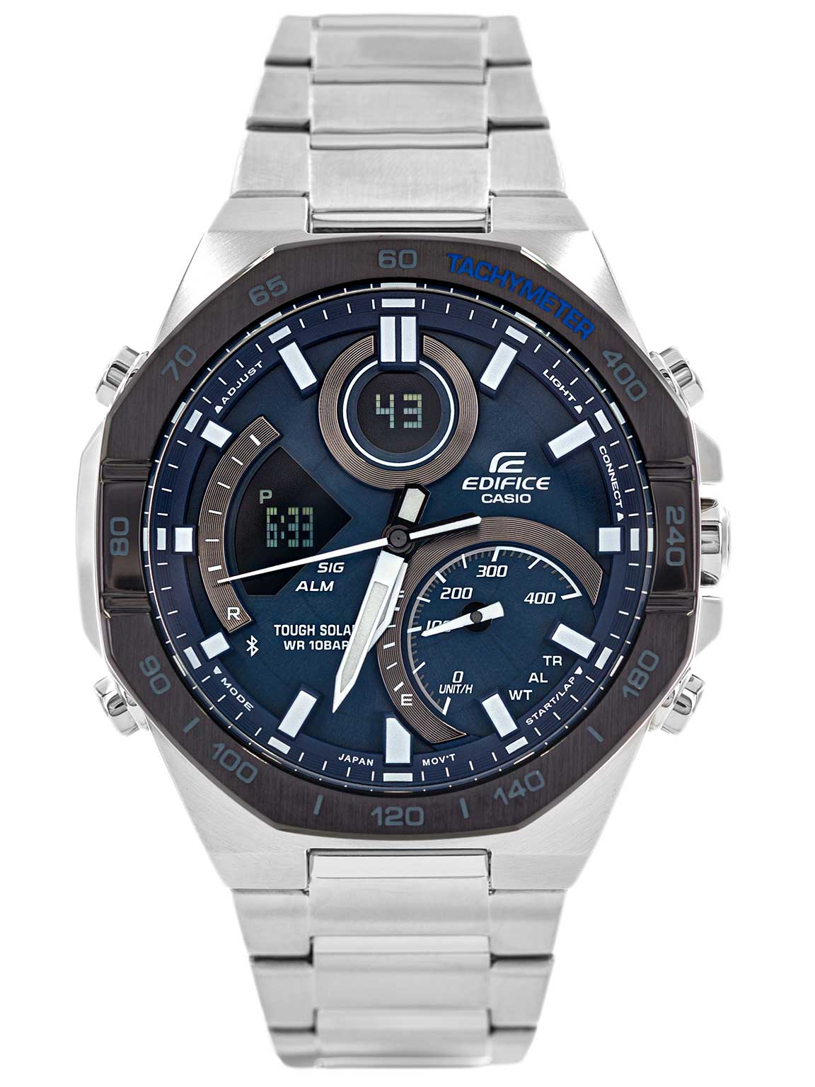 MEN'S WATCH CASIO ECB-950DB-2AEF EDIFICE SOLAR Packaging status original