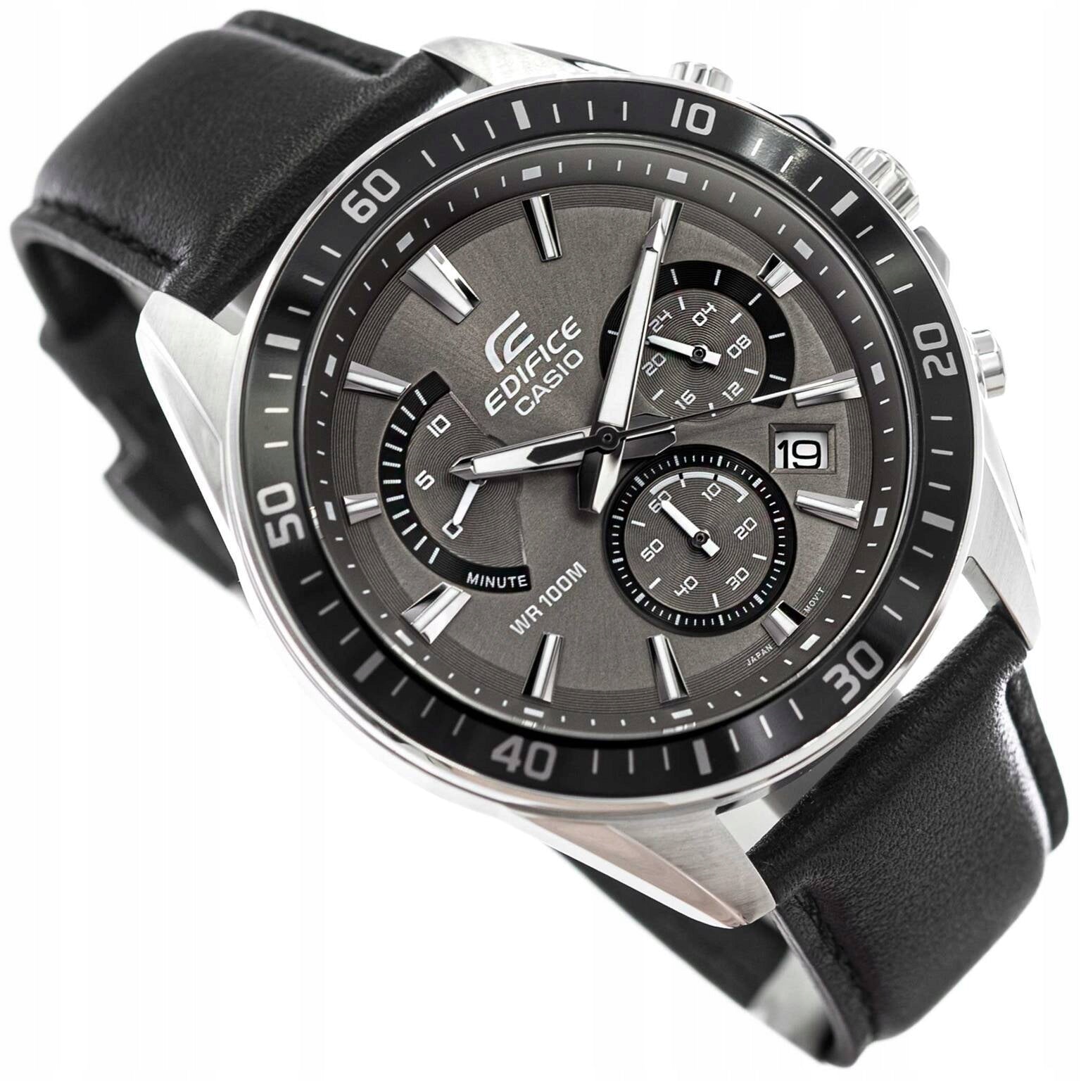 MEN'S WATCH CASIO EFR-552L-5AVUEF EDIFICE WITH CHRONOGRAPH ON STRAP 100M