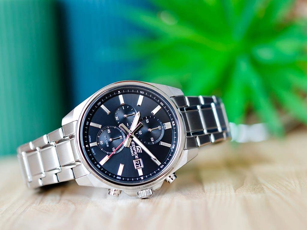 MEN'S WATCH CASIO EFV-610D-1AVUEF EDIFICE CHRONO Batteries included yes