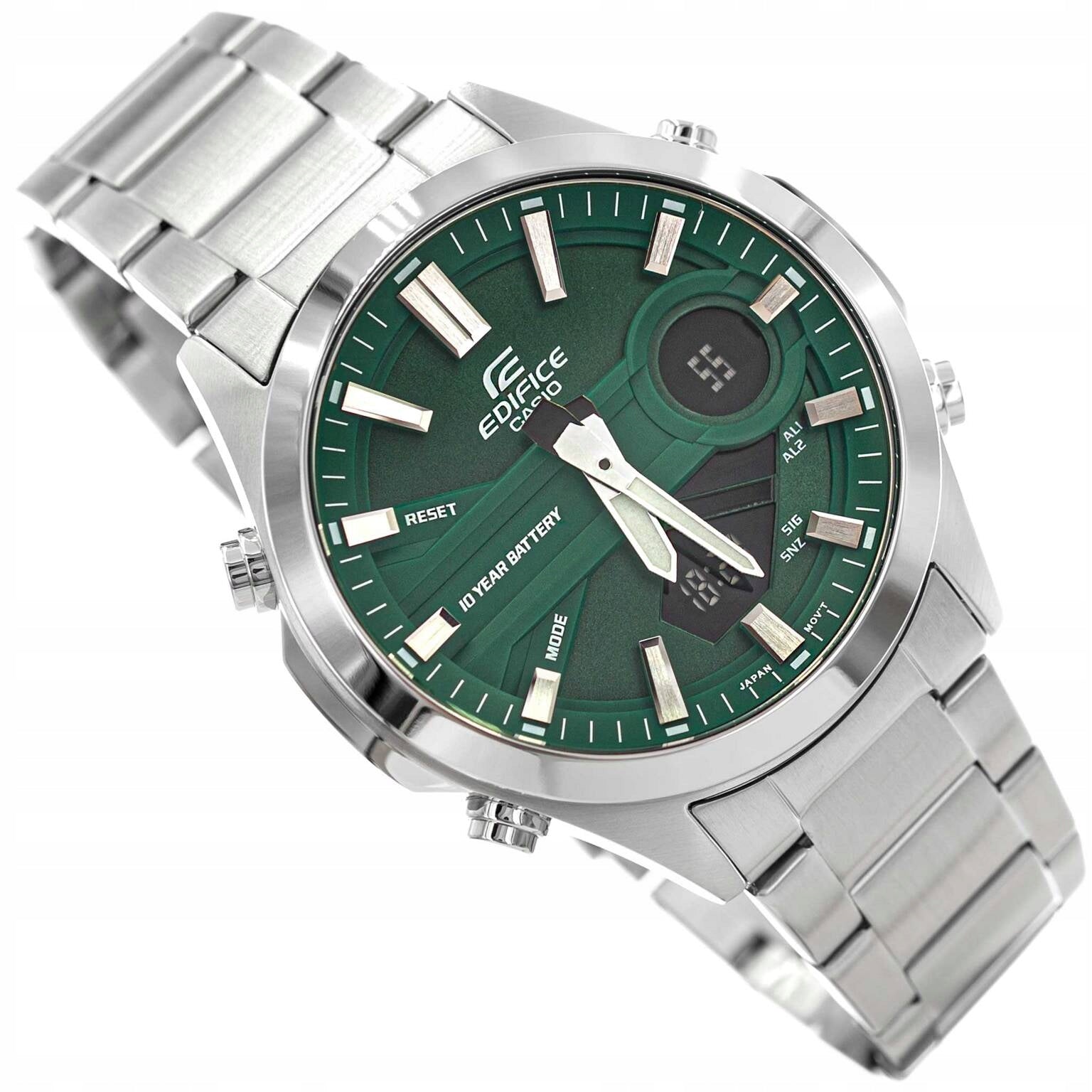 MEN'S WATCH CASIO EFV-C120D-3AEF EDIFICE ON BRACELET TELEMEMO 100M