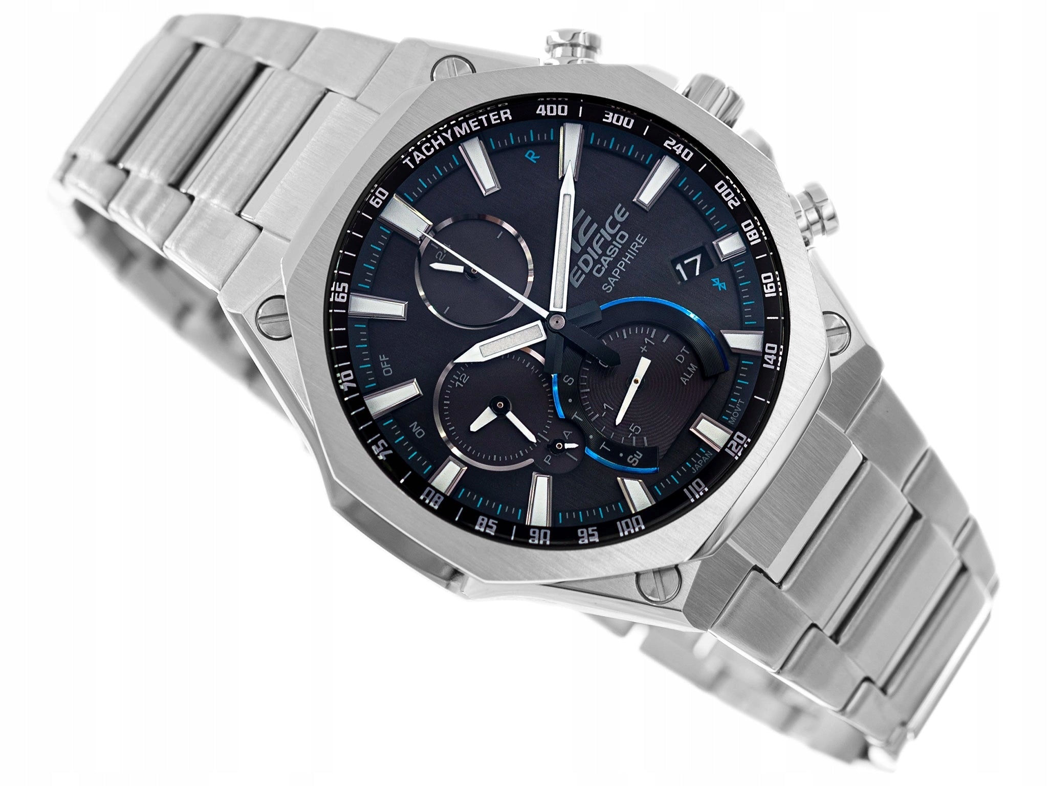 MEN'S WATCH CASIO EQB-1100D-1AER BLUETOOTH SLIM