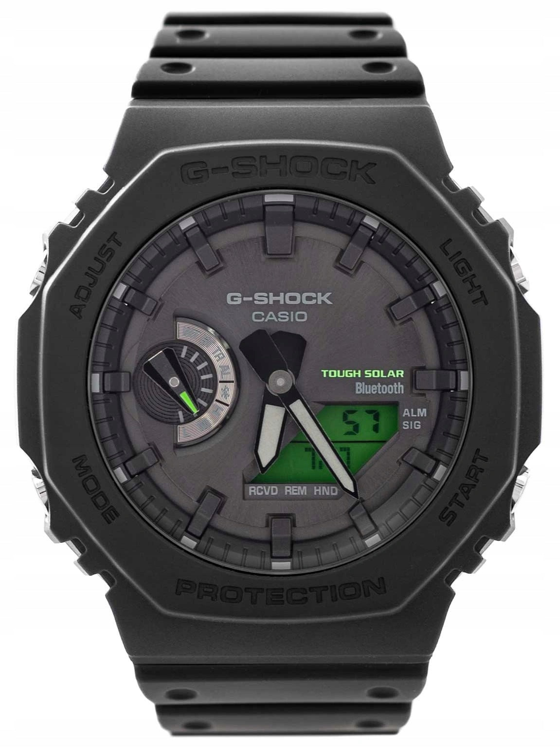 MEN'S WATCH CASIO G-SHOCK GA-B2100BEG-1AER SOLAR BLUETOOTH 20BAR BLACK Packaging status original
