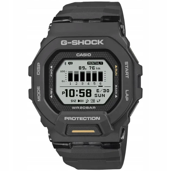 MEN'S WATCH CASIO G-SHOCK GBD-200-1A1ER BLUETOOTH Brand CASIO