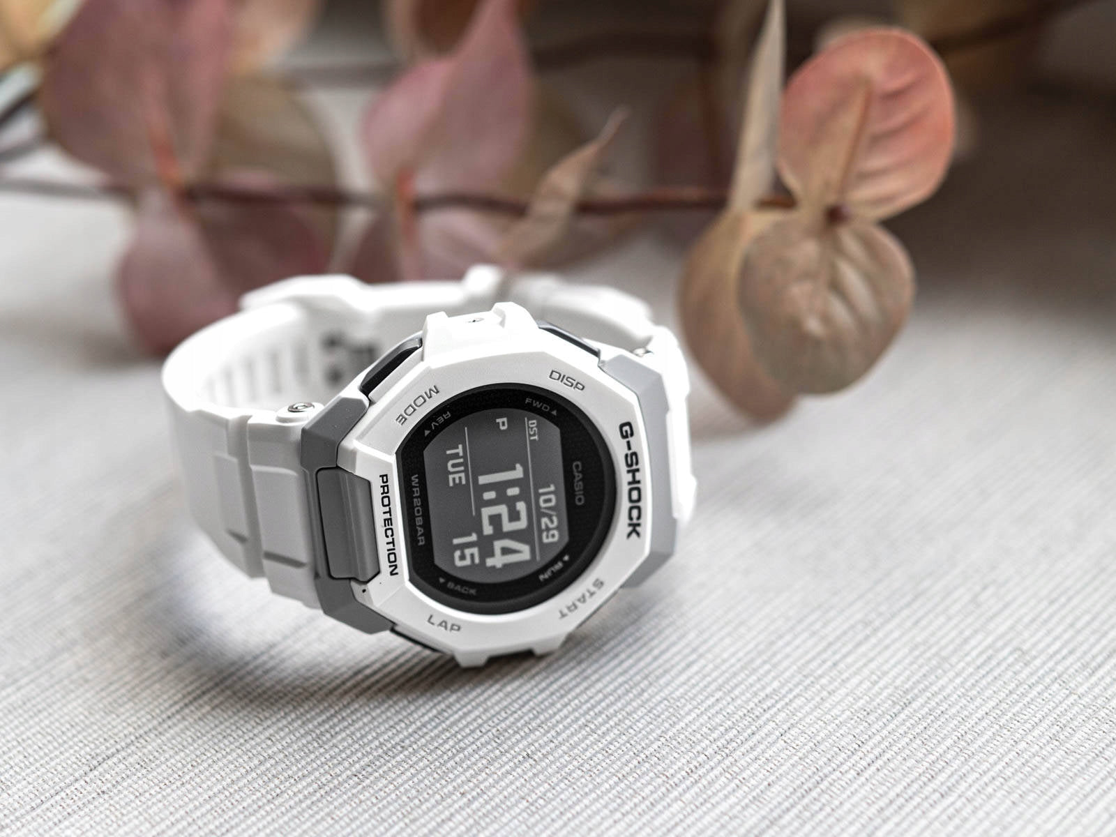 MEN'S WATCH CASIO GBD-300-7ER G-SHOCK BLUETOOTH SPORTS PEDOMETER 200M Packaging status original