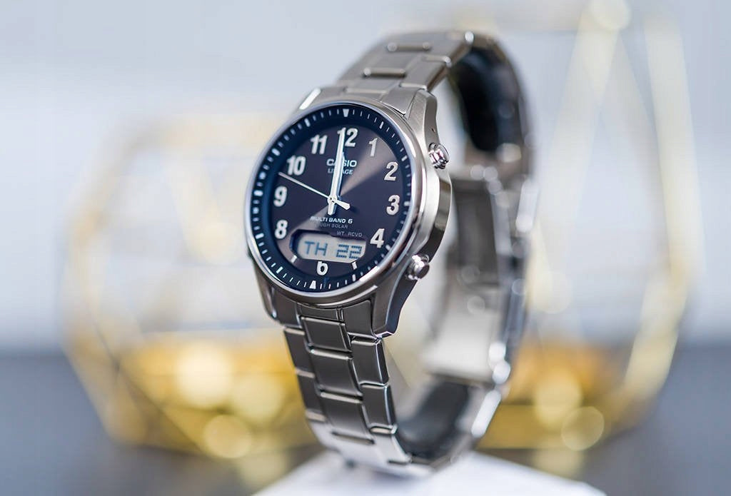 MEN'S WATCH CASIO LCW-M100TSE-1A2ER LINEAGE Batteries included yes