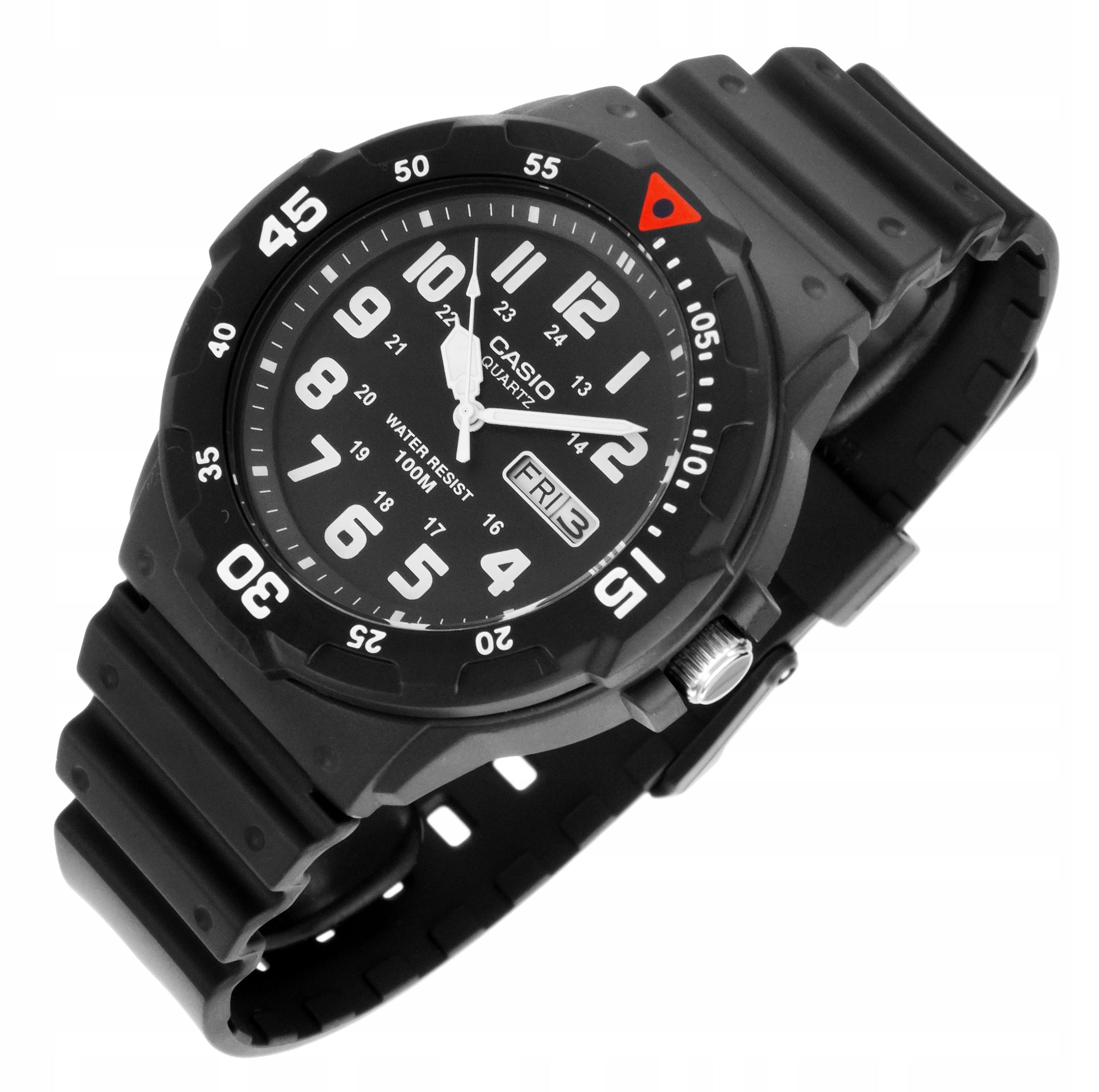 MEN'S WATCH CASIO MRW-200H-1BVEG FOR GIFT 100M SPORTS DATE Brand CASIO