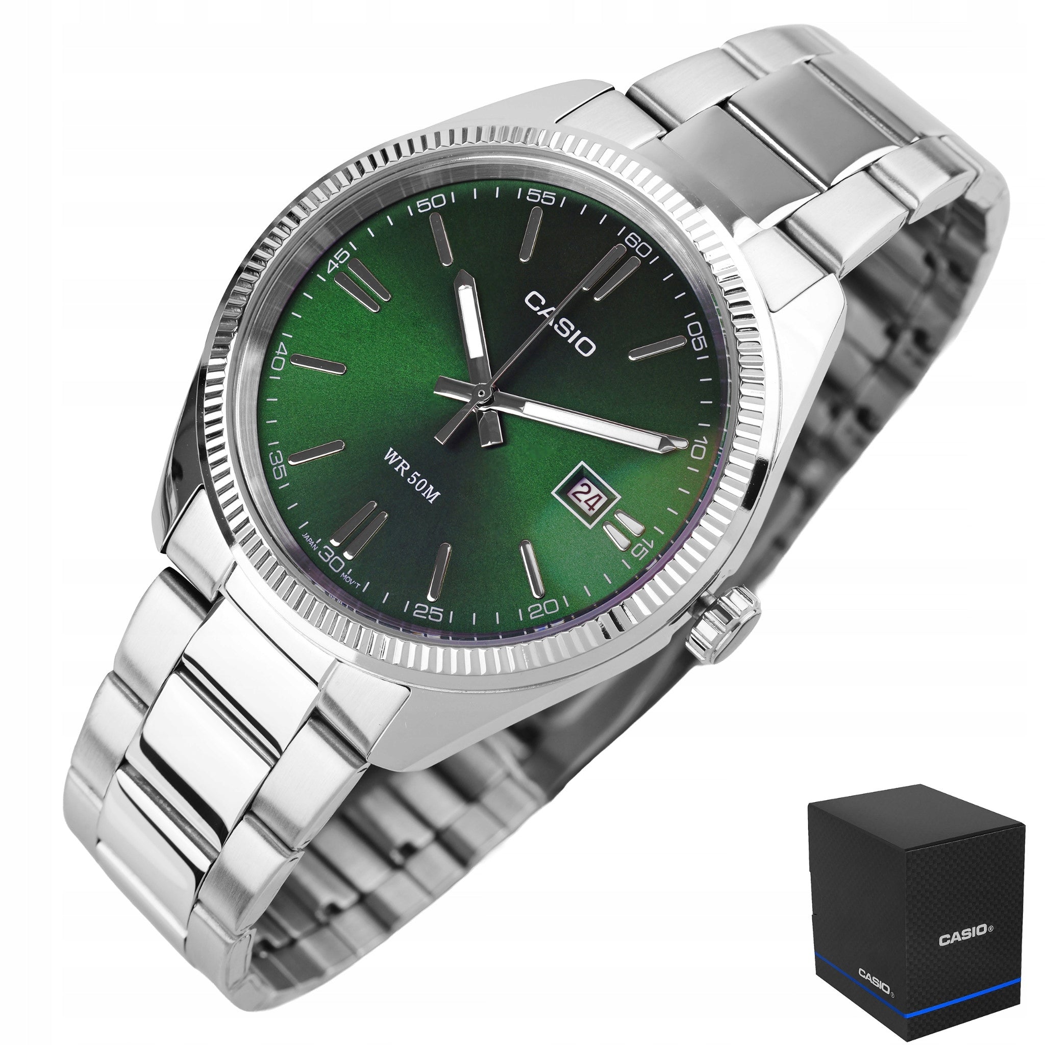 MEN'S WATCH CASIO MTP-1302PD-3AV DATE CLASSIC+BOX