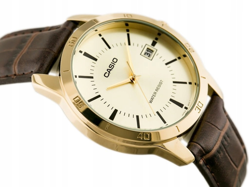 MEN'S WATCH CASIO MTP-V004GL-9A (zd046c) + Casio BOX Strap material other