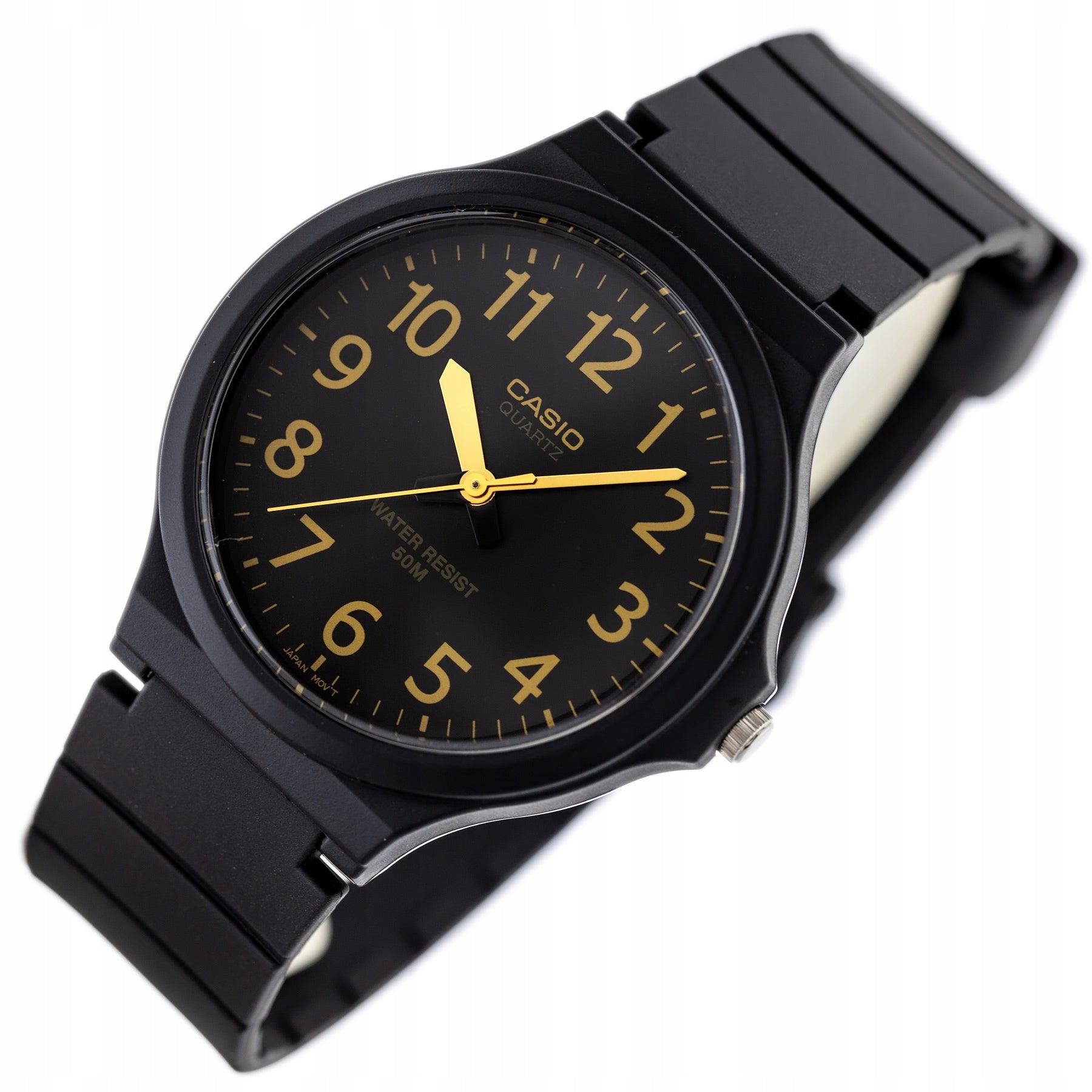 MEN'S WATCH CASIO MW-240-1B2 - CLASSIC + BOX + ENGRAVING Packaging status original