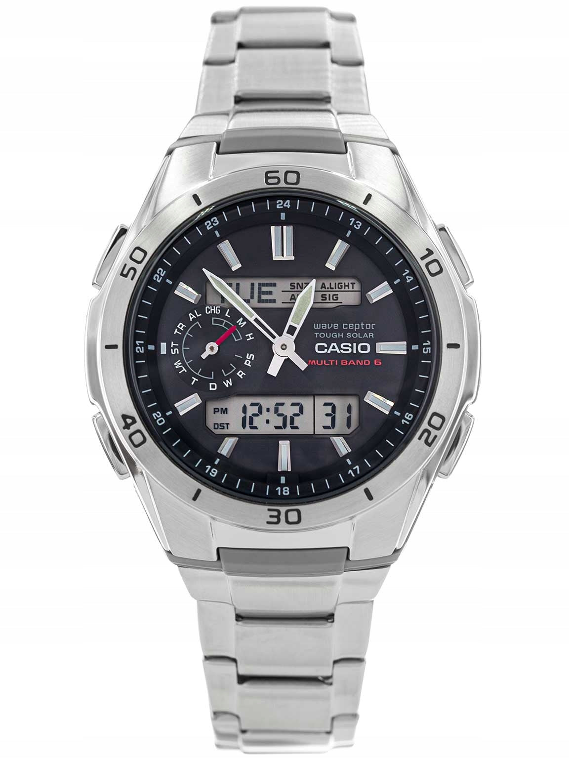 MEN'S WATCH CASIO WVA-M650D-1AER MULTIBAND 100M Packaging status original