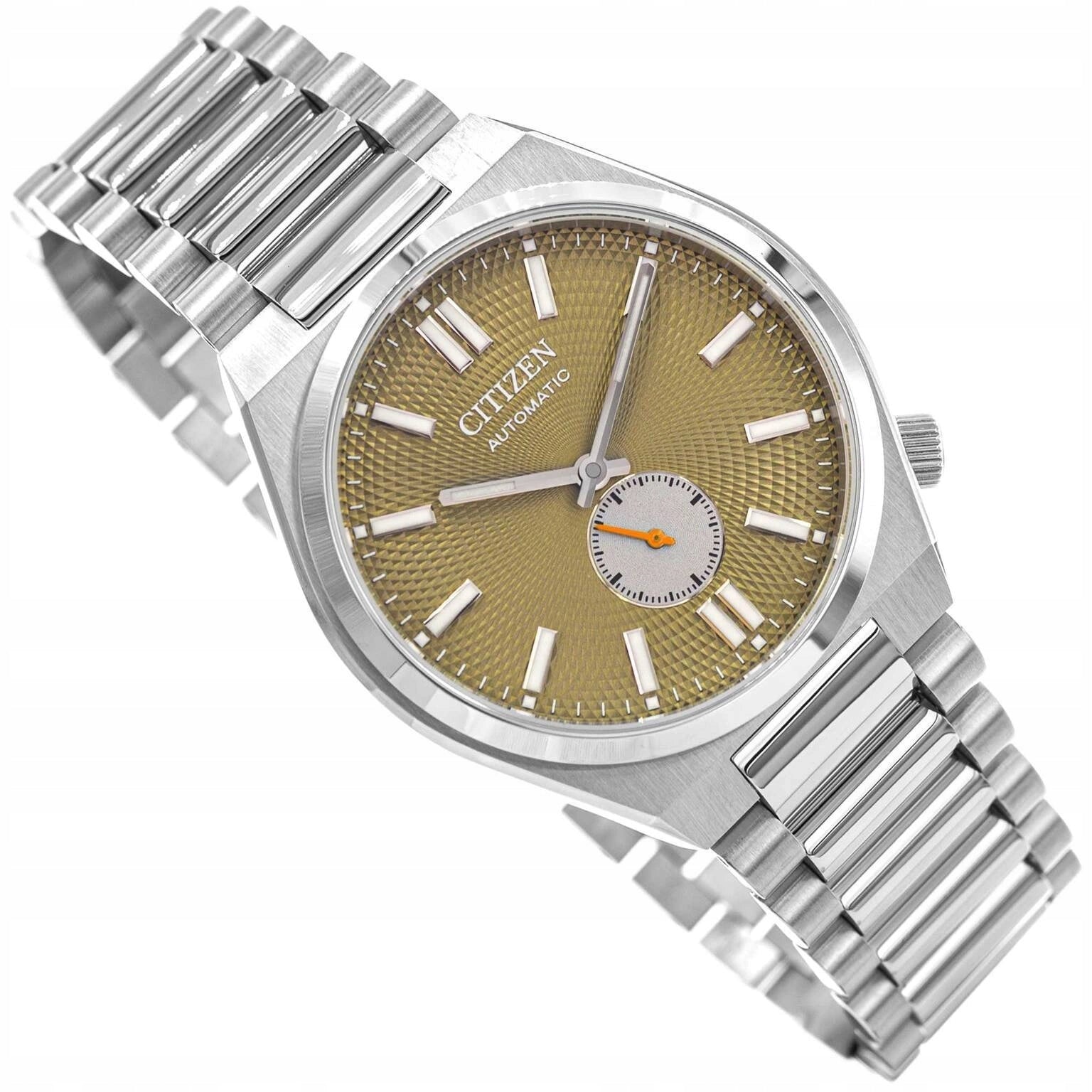 MEN'S WATCH CITIZEN NK5010-51X AUTOMATIC TSUYOSA SILVER ON BRACELET