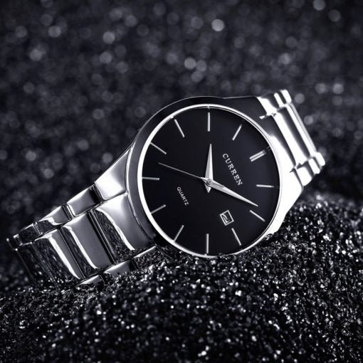MEN'S WATCH CURREN BRACELET CLASSIC DATE Brand Curren