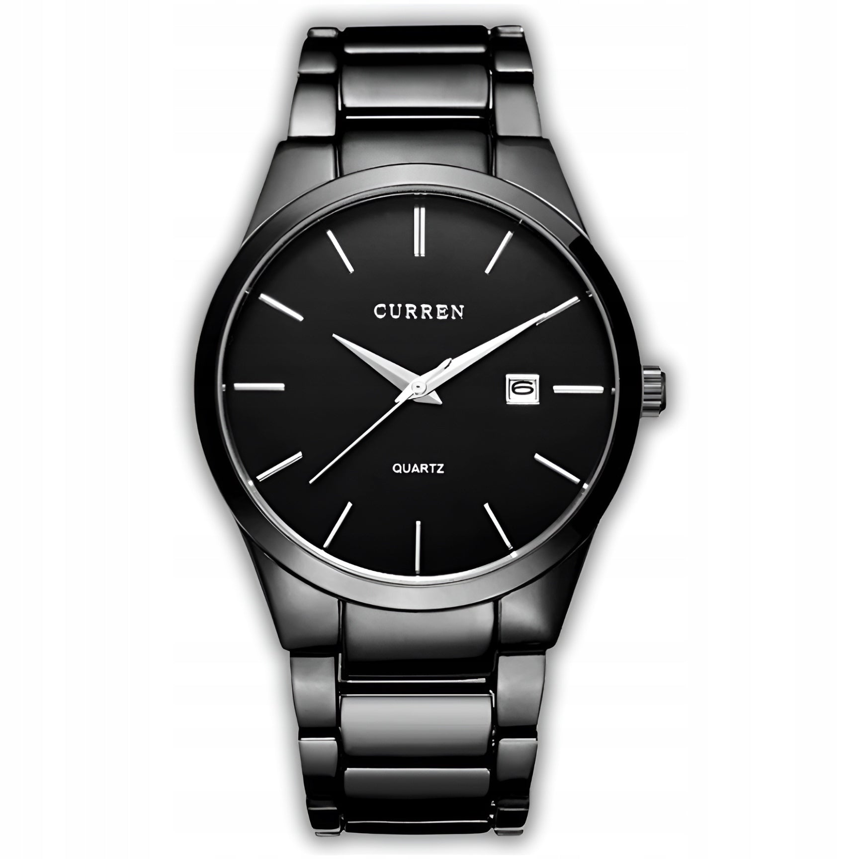 MEN'S WATCH CURREN CLASSIC STEEL ELEGANT DATE 4 COLORS GIFT