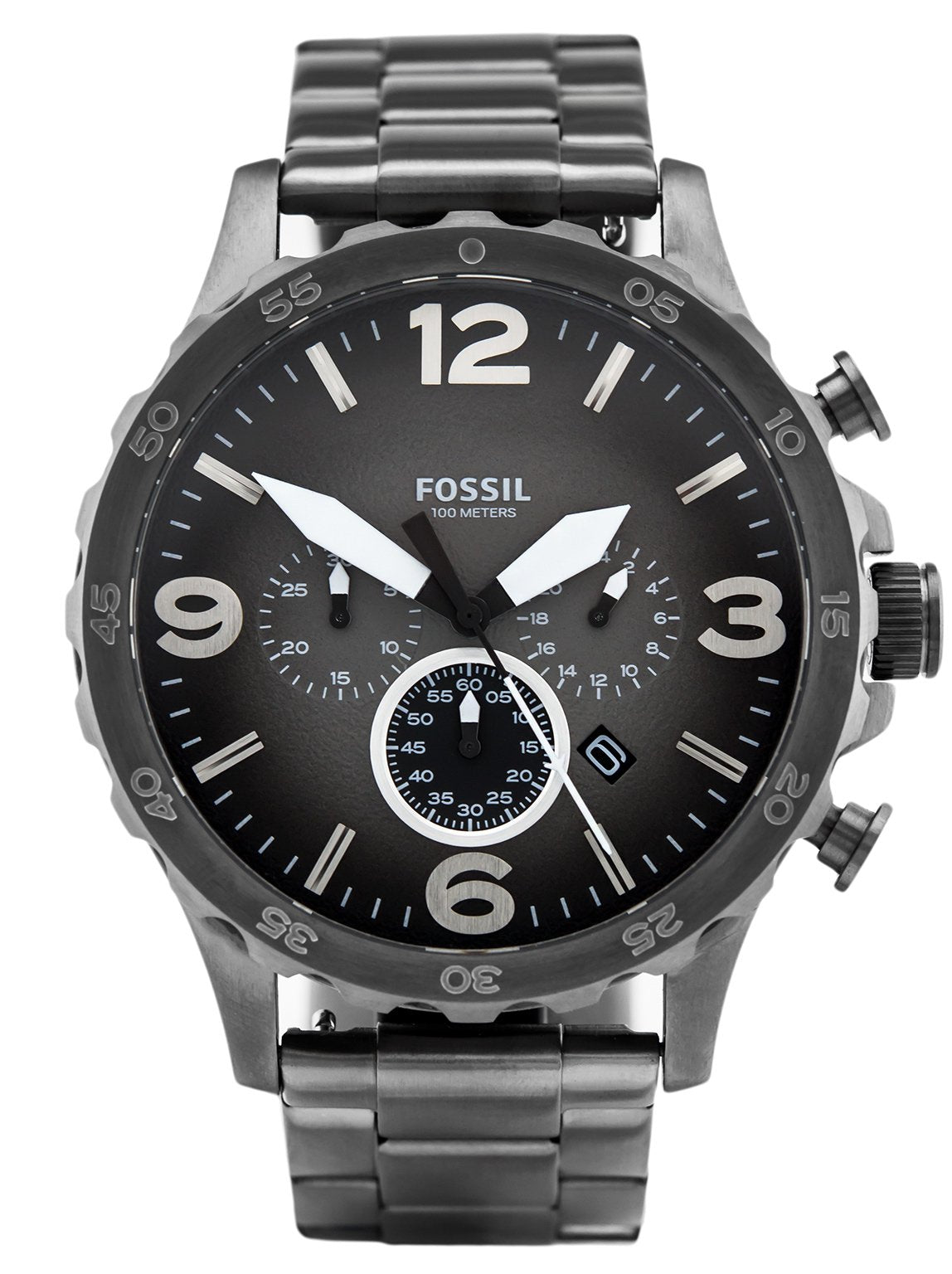MEN'S WATCH FOSSIL JR1437 STOPWATCH MULTIDATA FASHIONABLE Brand Fossil