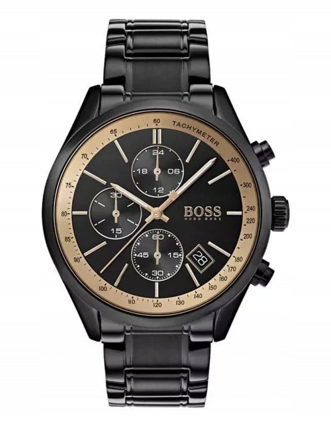 MEN'S WATCH HUGO BOSS 1513578 GRAND PRIX ORIGINAL + BOX