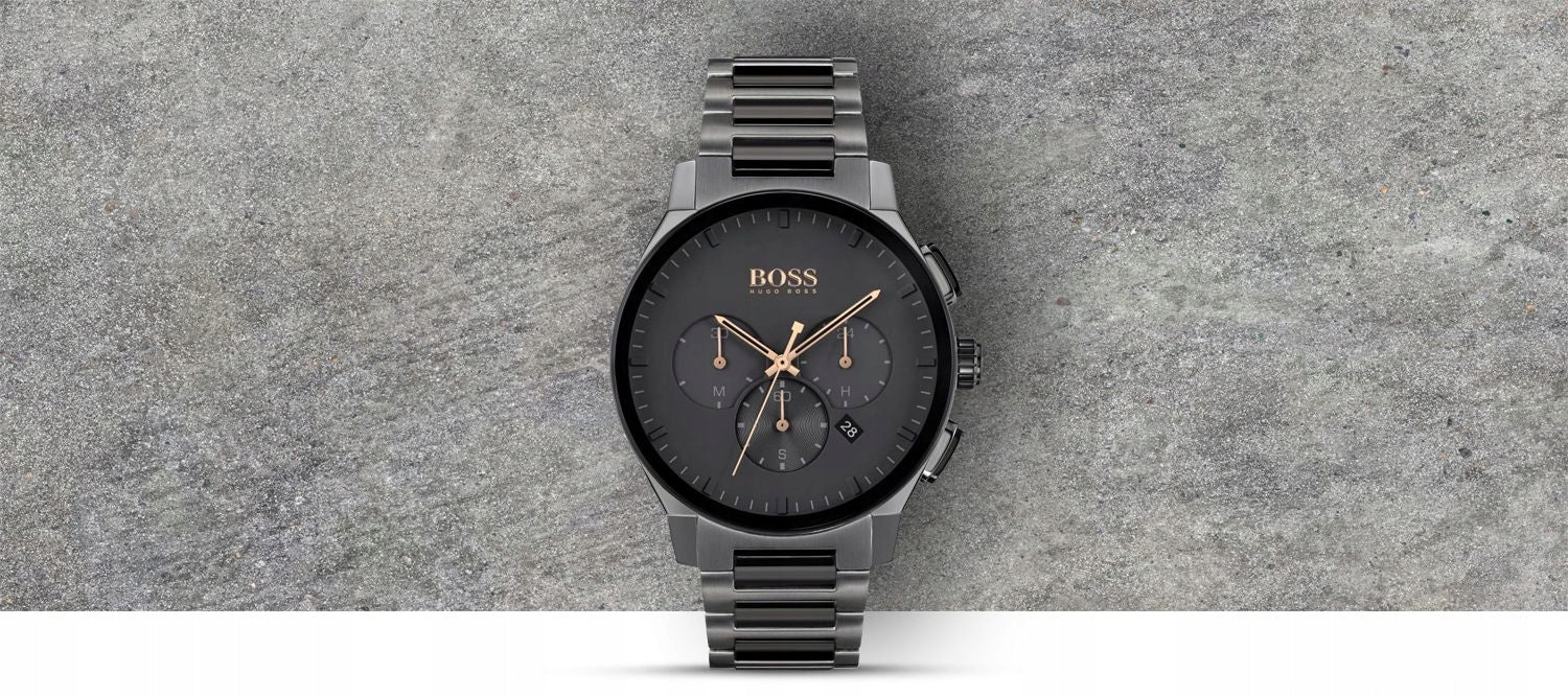 MEN'S WATCH HUGO BOSS 1513814 PEAK ORIGINAL + BOX Manufacturer code 7613272402774