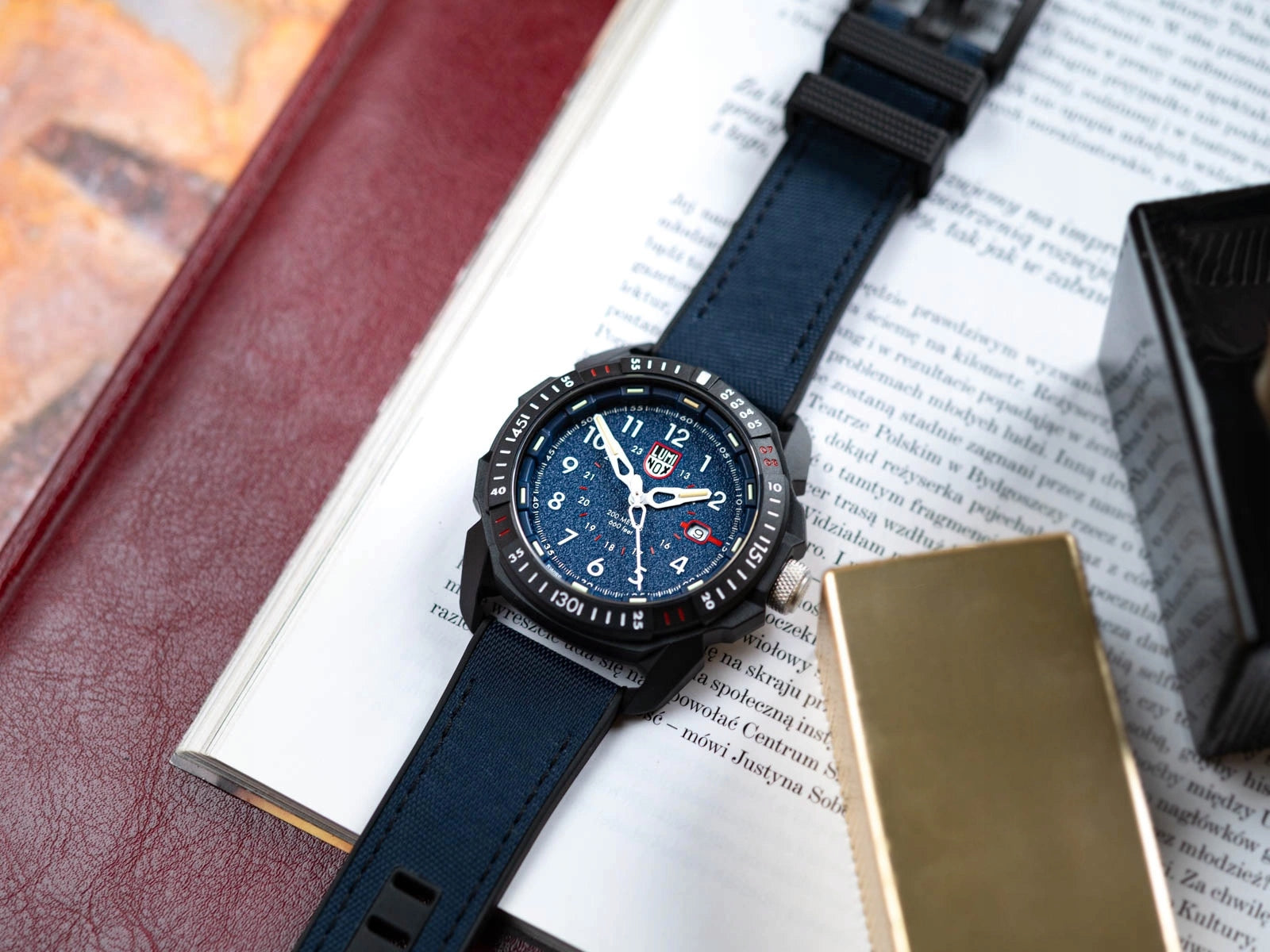 MEN'S WATCH LUMINOX XL.1003.ICE ICE_SAR ARCTIC 1000 SERIES BLUE 200M Brand LUMINOX