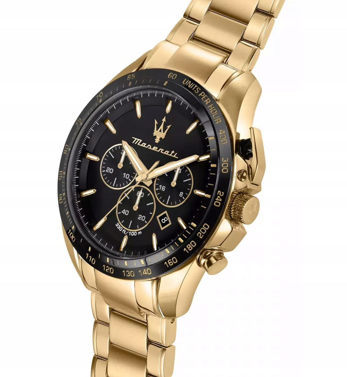 MEN'S WATCH MASERATI TRAGUARDO R8873612041 GOLD ORIGINAL + BOX Manufacturer code R8873612041