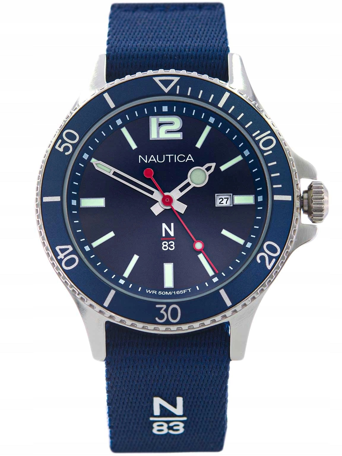 MEN'S WATCH NAUTICA NAPABS904 N83 ACCRA BEACH ON BAR DATE NEOBRITE Brand nautica