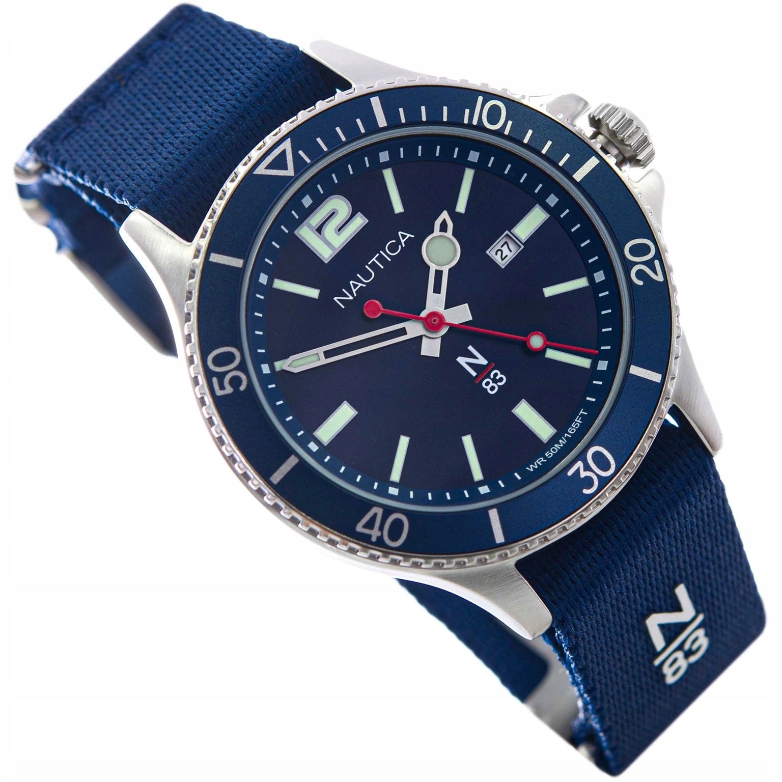 MEN'S WATCH NAUTICA NAPABS904 N83 ACCRA BEACH ON BAR DATE NEOBRITE