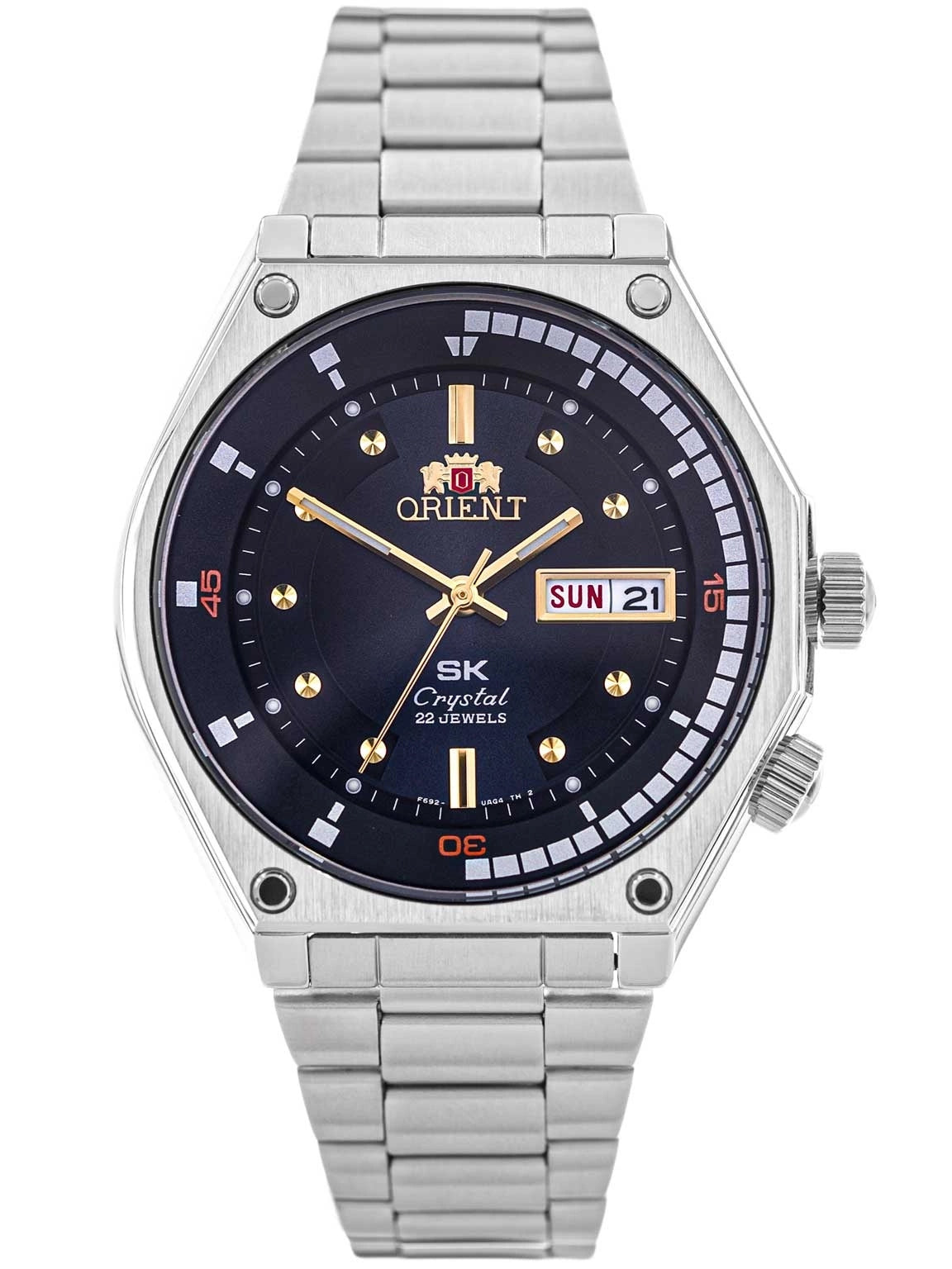 MEN'S WATCH ORIENT RA-AA0B03L39B NEO 70'S REVIVAL AUTOMATIC SILVER DATE Packaging status original