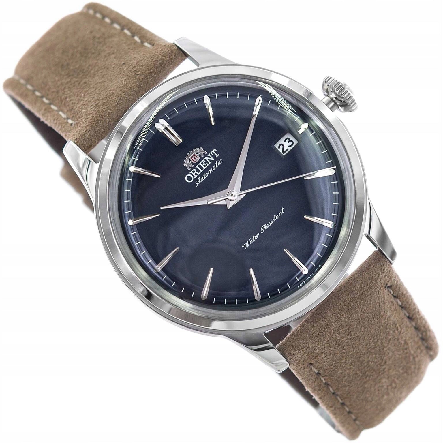 MEN'S WATCH ORIENT RA-AC0M12L30B CLASSIC AUTOMATIC BEIGE ON THE DATE BAR