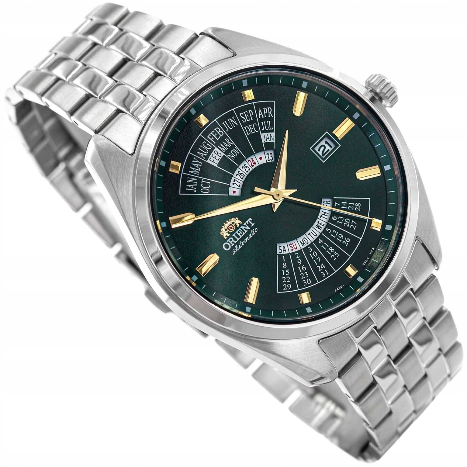 MEN'S WATCH ORIENT RA-BA0002E30B AUTOMATIC RETRO MULTI-YEAR CALENDAR