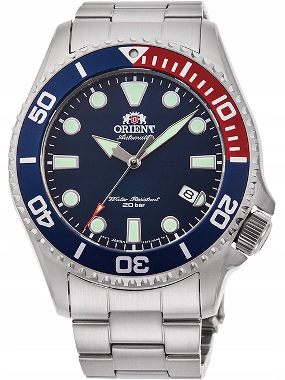 MEN'S WATCH ORIENT TRITON AUTOMATIC RA-AC0K03L10B DIVER BRACELET Packaging status original
