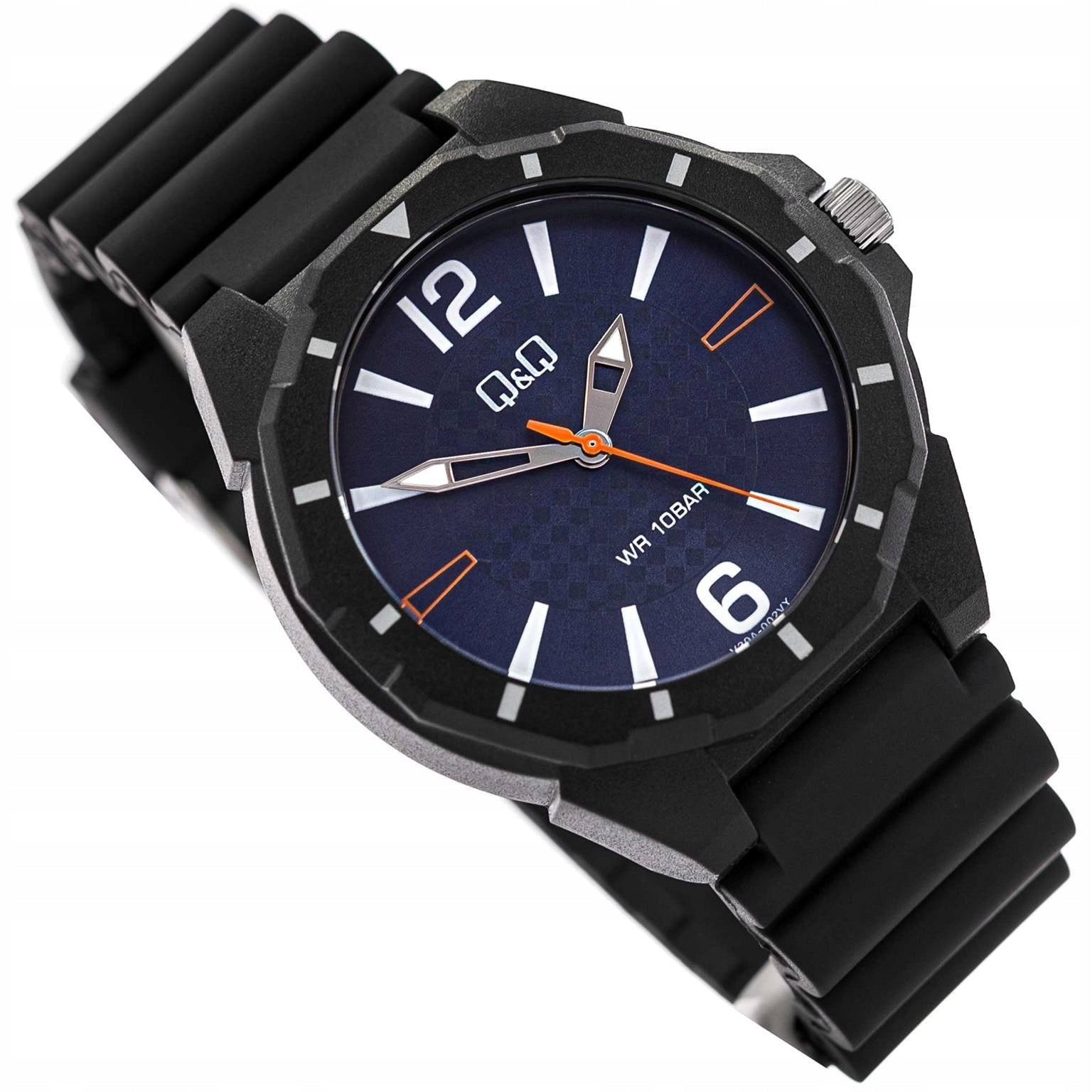 MEN'S WATCH QQ V30A-002VY WATERPROOF SPORTS