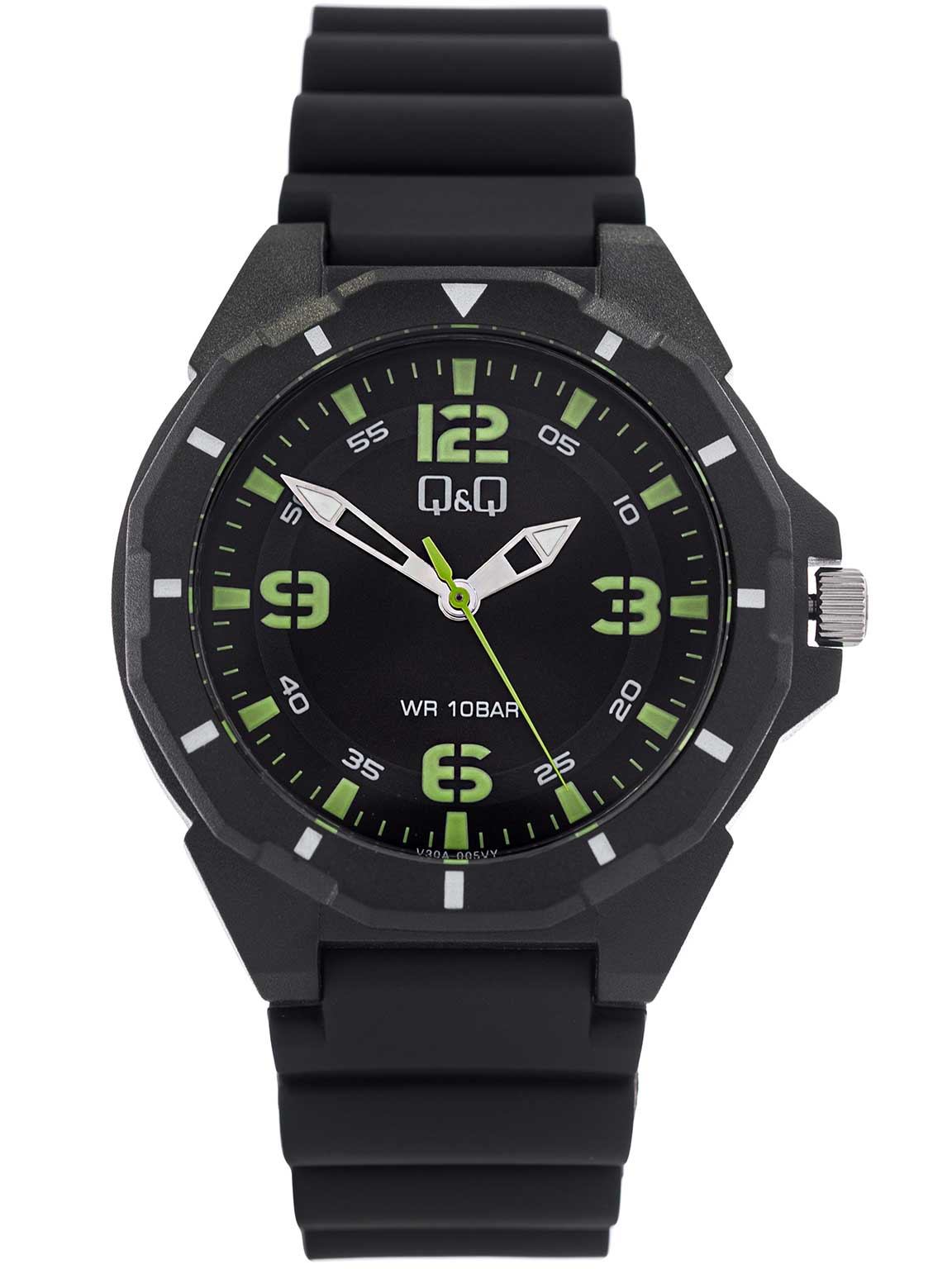 MEN'S WATCH QQ V30A-005VY WATERPROOF SPORTS Brand Q&Q