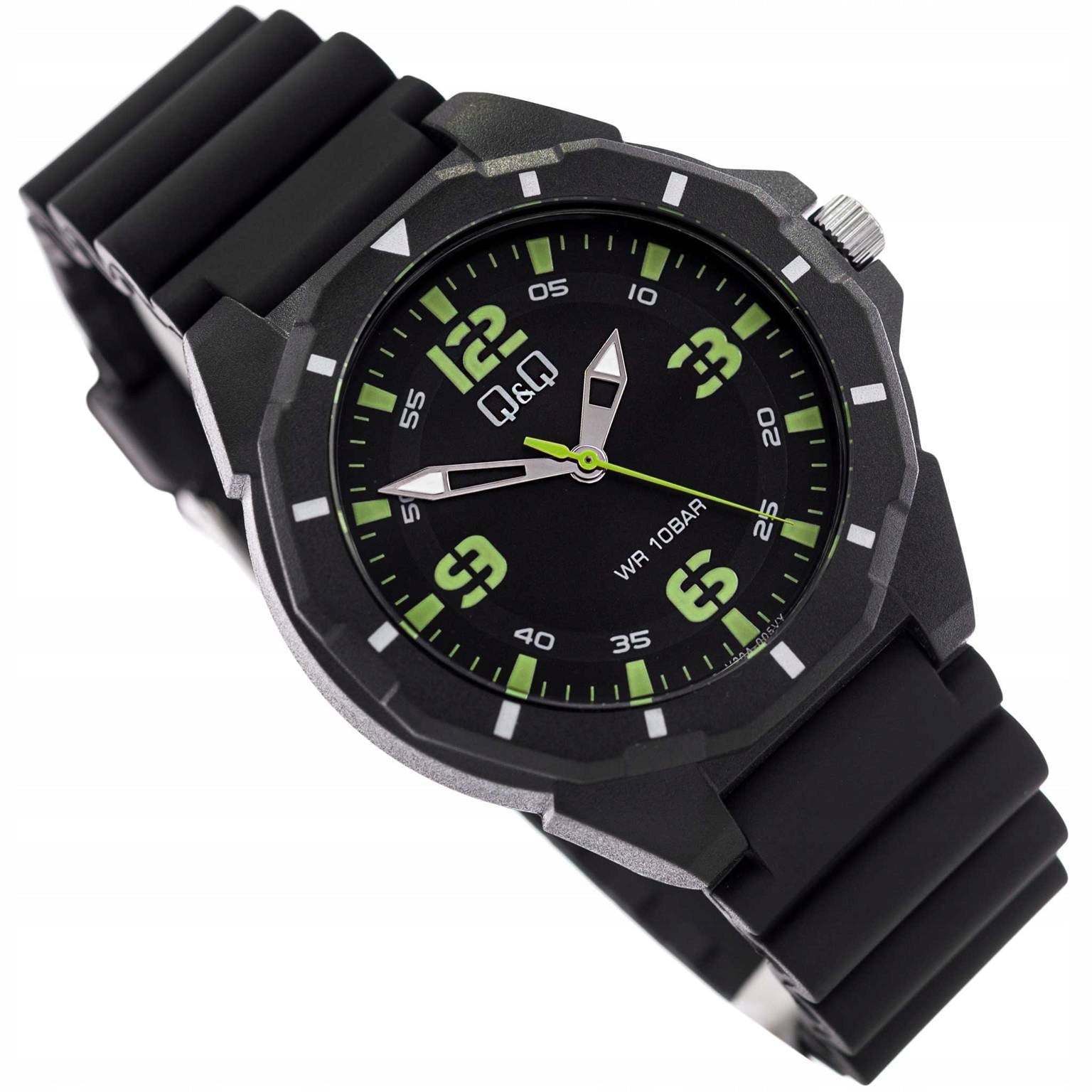 MEN'S WATCH QQ V30A-005VY WATERPROOF SPORTS
