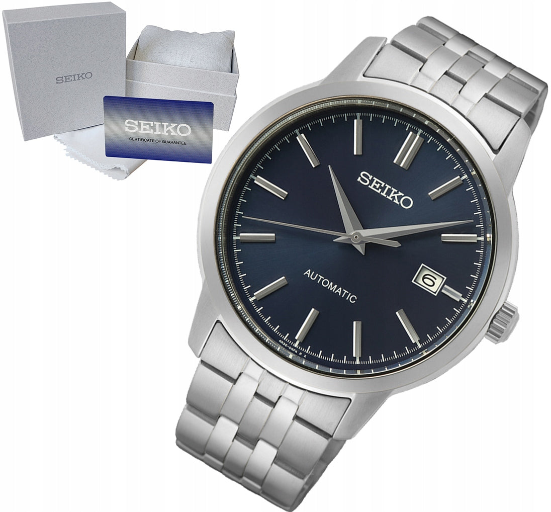 MEN'S WATCH SEIKO SPORTS 100M FOR GIFT AUTOMATIC DATE + BOX
