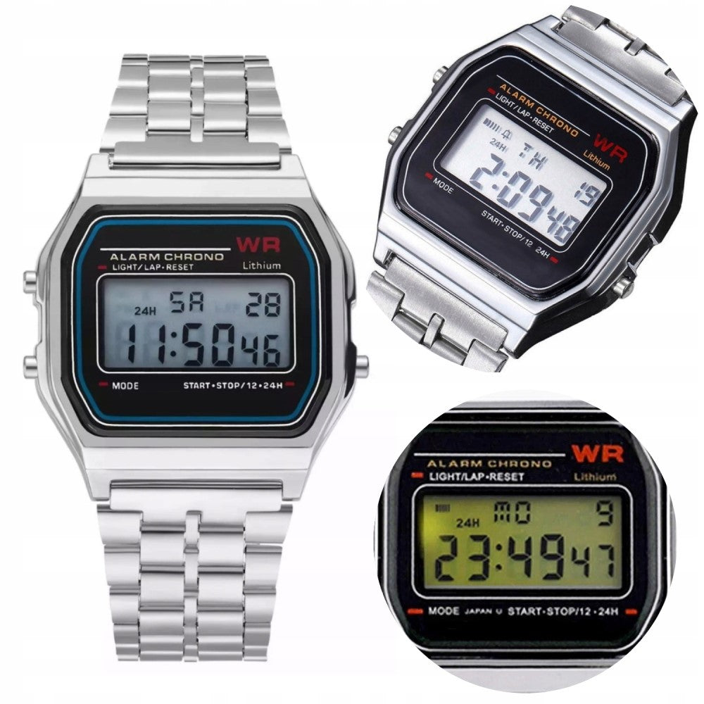 MEN'S WATCH VINTAGE ELECTRONIC RETRO CLASSIC STYLISH GENEVA GIFT