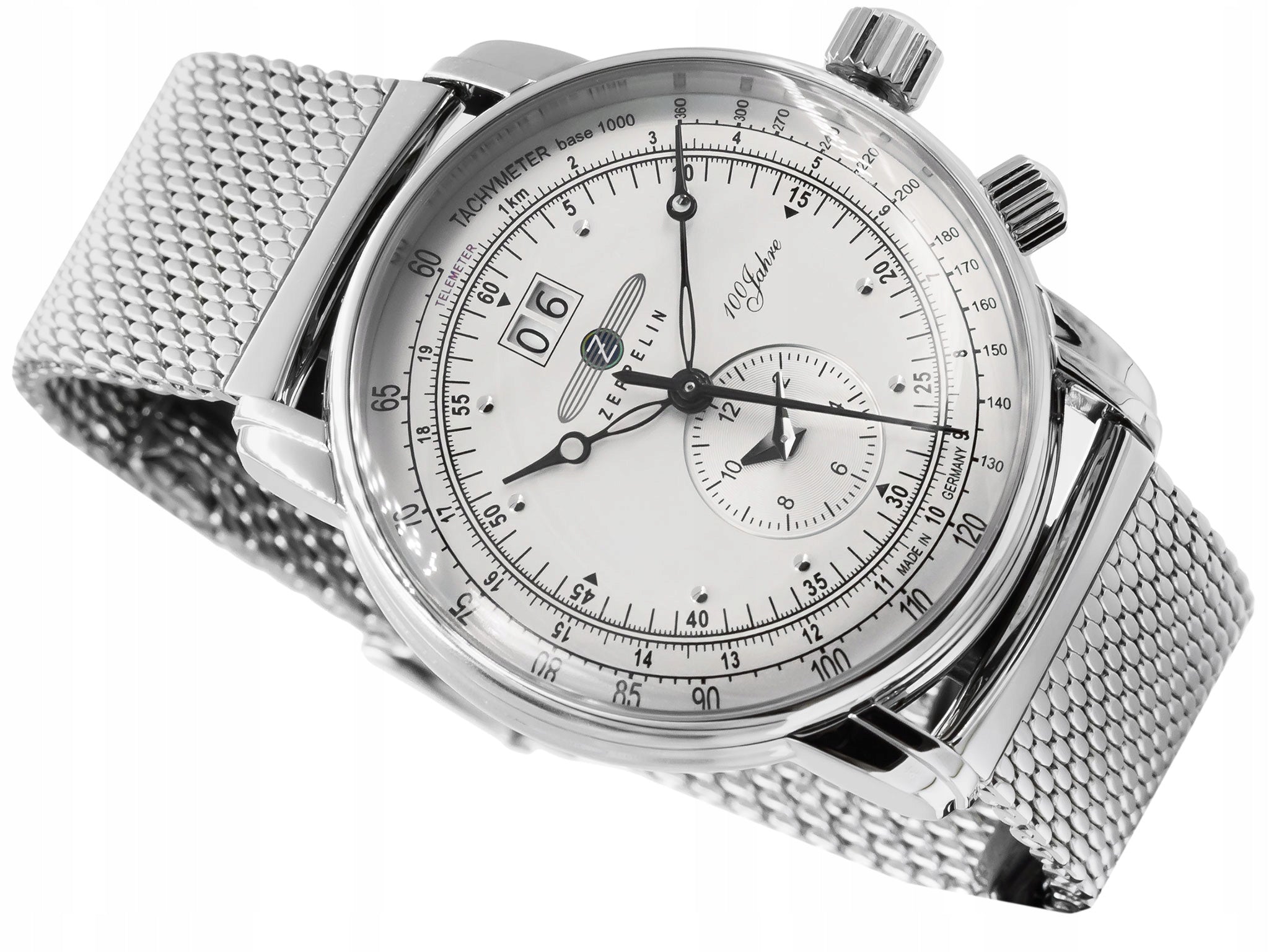 MEN'S WATCH ZEPPELIN 7640M-1 100 JAHRE DATA GMT