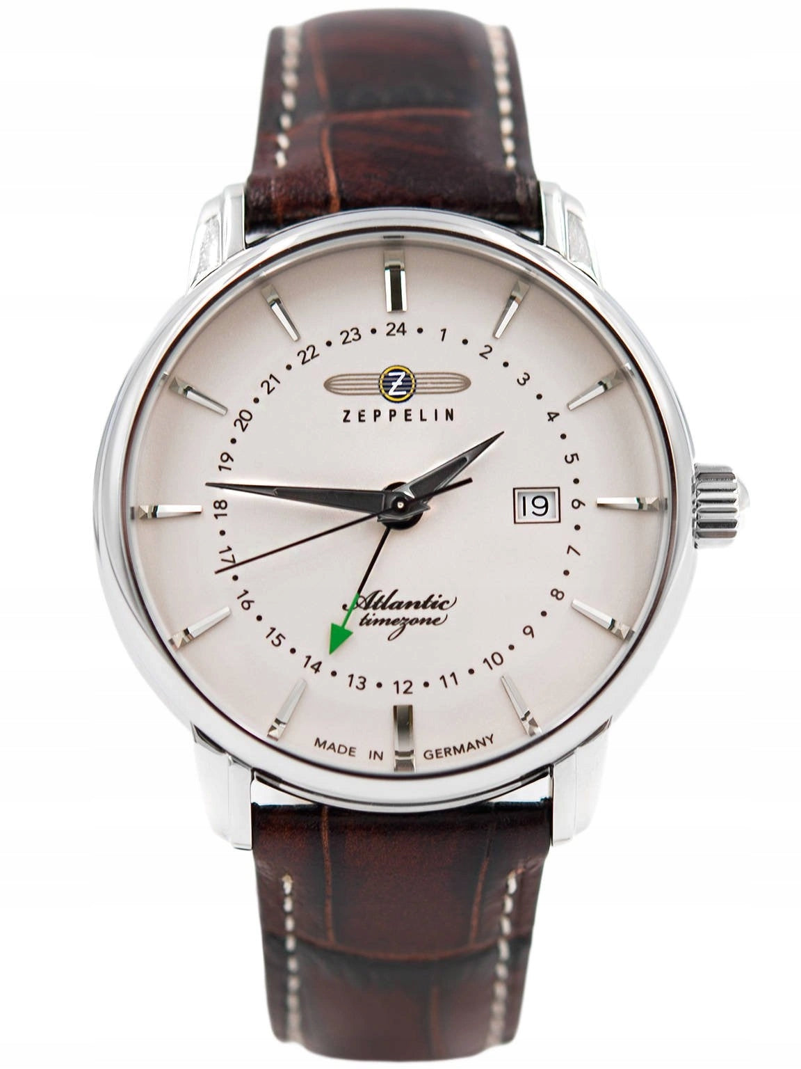 MEN'S WATCH ZEPPELIN 8442-5 ATLANTIC GMT DATA Brand Zeppelin