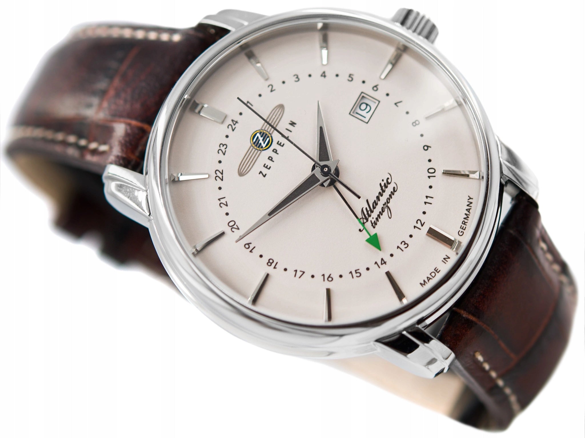 MEN'S WATCH ZEPPELIN 8442-5 ATLANTIC GMT DATA