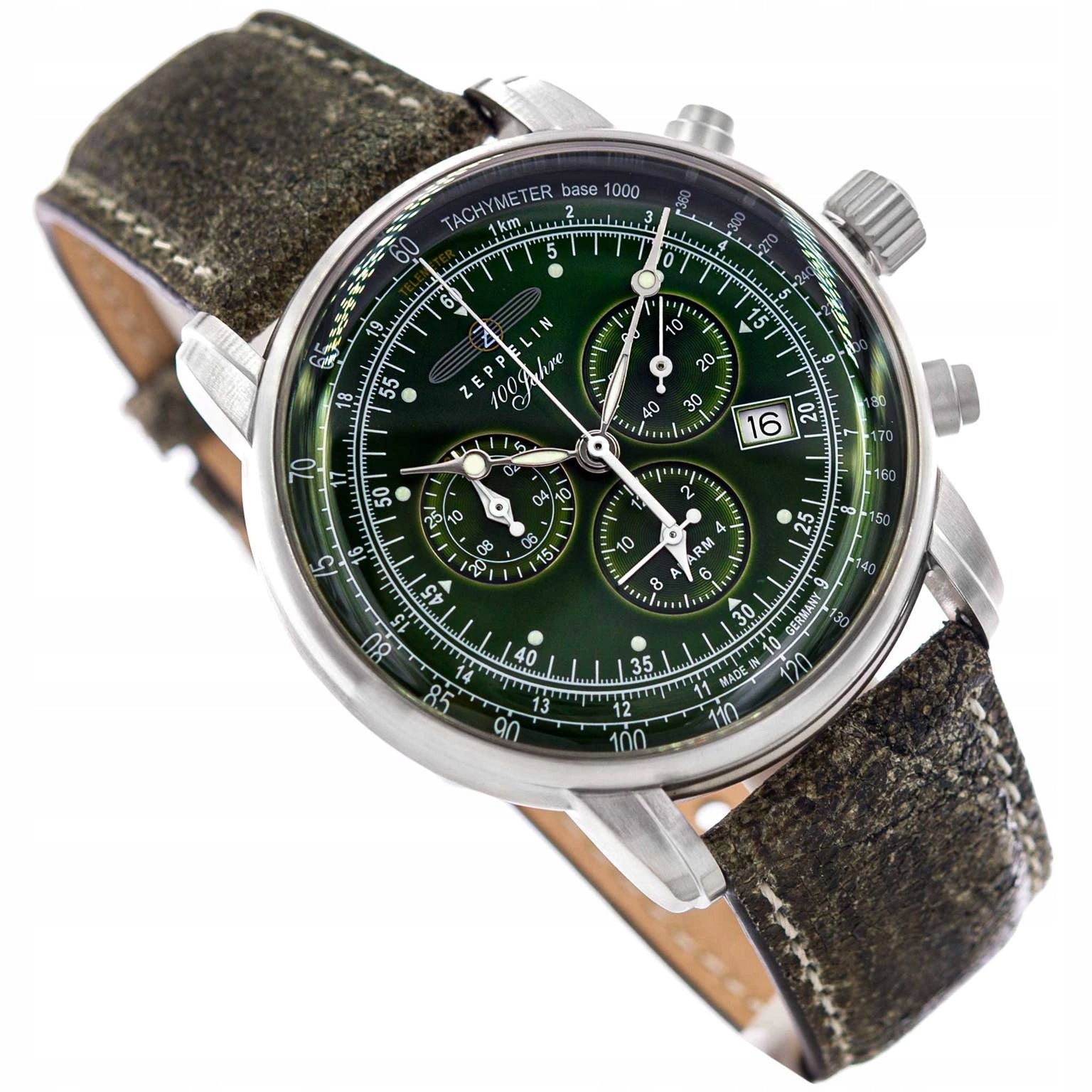 MEN'S WATCH ZEPPELIN 8680-4 100 JAHRE ALARM
