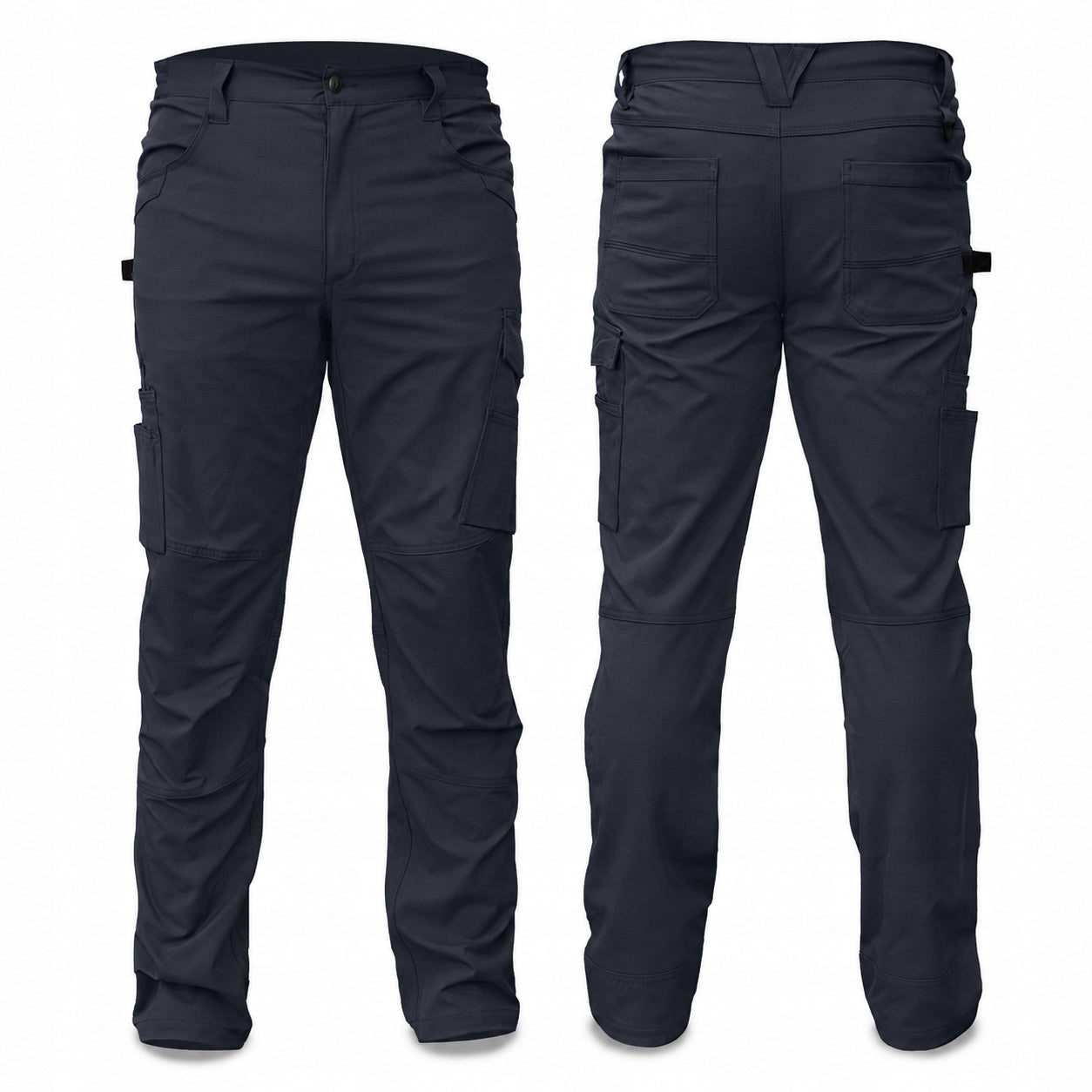 MEN'S WORK PANTS FOR WAIST ELASTIC STRETCH BUSHES STRONG RIPSTOP BHP Manufacturer code spodnie robocze męskie do pasa elastyczne BHP