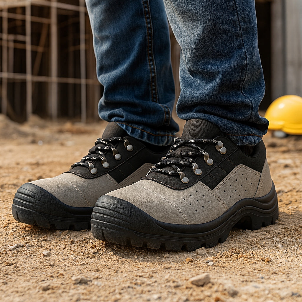 MEN'S WORK SHOES LIGHTWEIGHT LEATHER SAFETY SHOES WITH TOE CAP S1 R.39 Manufacturer code BUTY ROBOCZE SKÓRZANE Z NOSKIEM S1 PÓŁBUTY