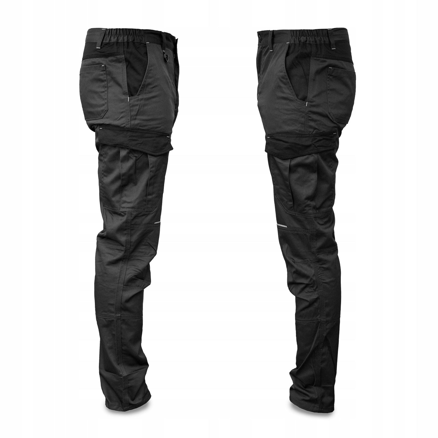 MEN'S WORK TROUSERS TO THE WAIST LONG COMFORTABLE SLIM SUMMER TROUSERS Manufacturer code 5904811737146 Spodnie robocze