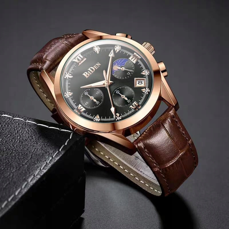 MEN'S WRISTWATCH ANALOG QUARTZ BUSINESS WATERPROOF DATE Manufacturer code Altmir