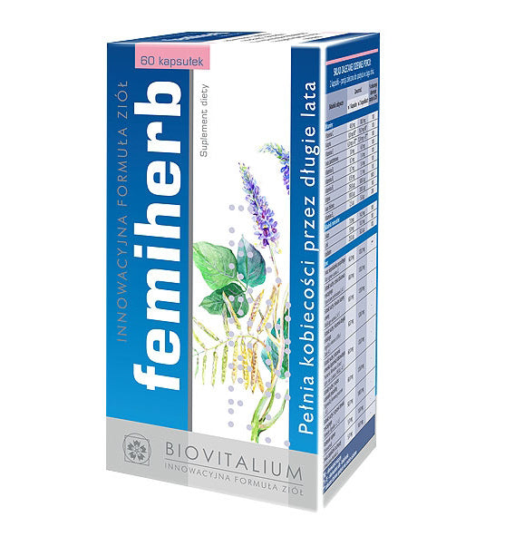 MENOPAUSE and KLIMACTERIUM Femiherb 60 capsules